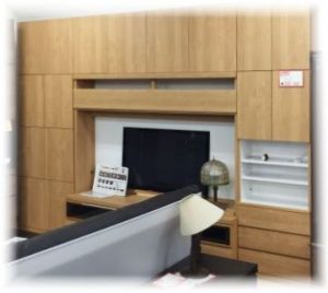 堀田木工 壁面収納クロス